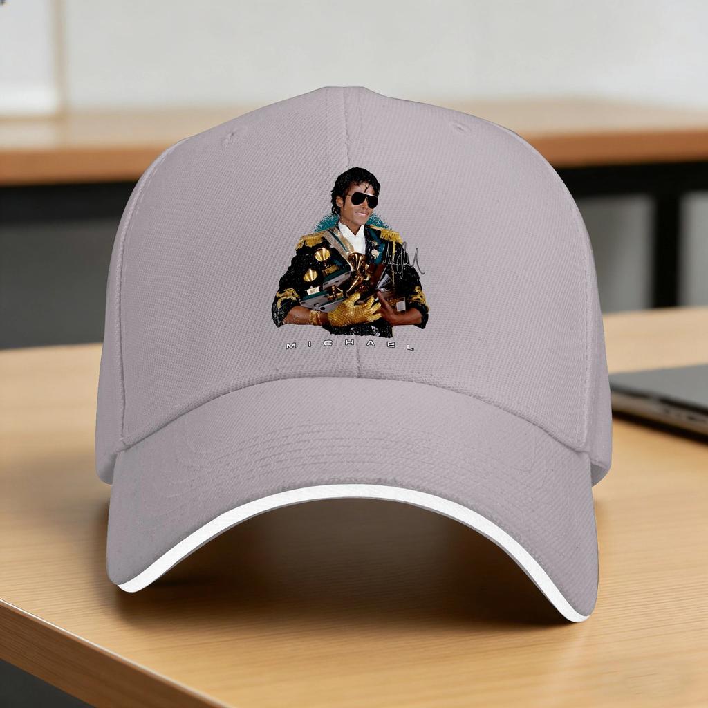 Michael Jackson Glove Dance Sun Baseball Cap Summer Unisex Unisex Custom DIY Trucker Hat Sunscreen Hiking Fishing Baseball Caps