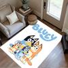 Bluey Family Adventure Carpet Perfect for Entryway Playrooms Game Room Living Rooms Antislip Carpet Anime Office Decor Gift for Festivals