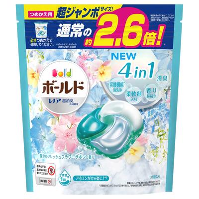 P&G Bold Gel Ball Refills, Fresh Flower Soap Scent, 31 Count