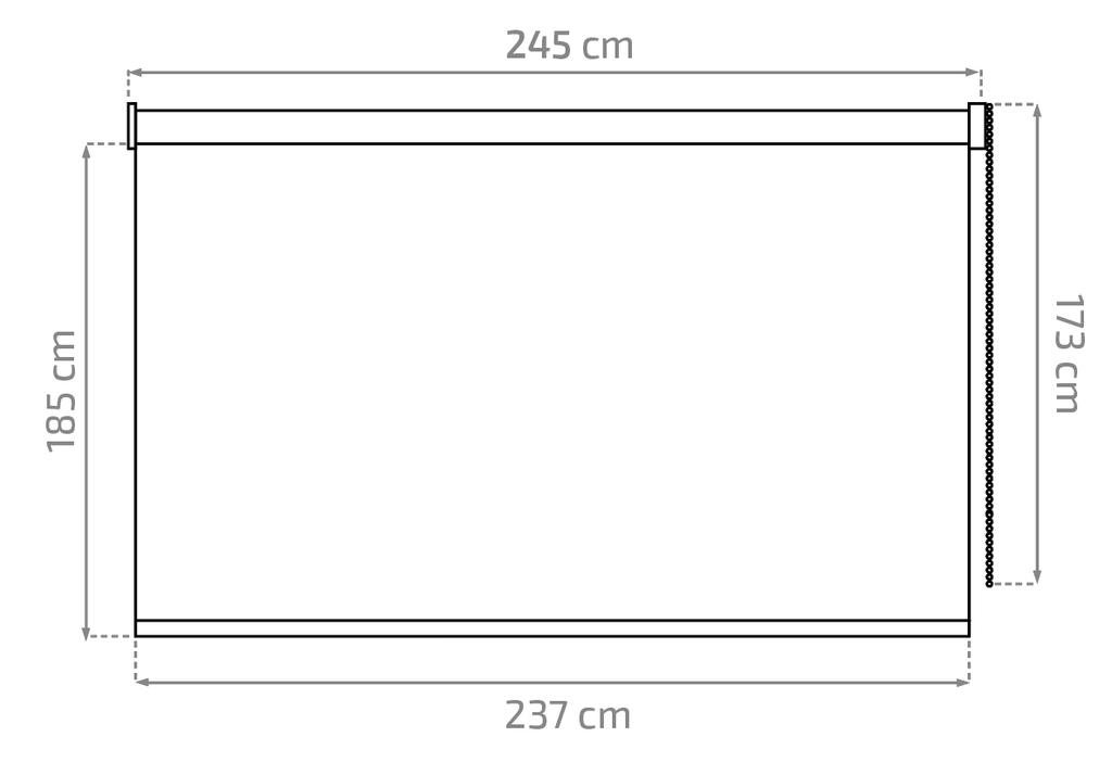 Markiza balkonowa, zewnętrzna roleta pionowa, zadaszenie tarasowe, zaciemniająca