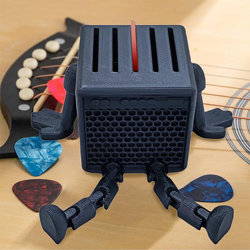 Guitar Picks Holder Box, Guitar Pick Display Holder, Guitar Pick Storage Box Set For Guitar Players And Music Enthusiasts