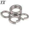 Stainless Steel Open Spring Washer with Elastic Retaining Ring