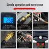 Digital Tire Pressure Gauge with Large Display and Inflator