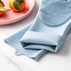 Black Silicone Dishwashing & Cleaning Gloves - Anti-Freeze, Heat-Resistant for Kitchen & Laundry Use