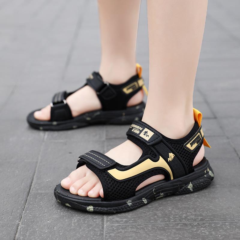 199 Fujian big children's shoes summer sports sandals medium and big children's summer sandals hollowed out