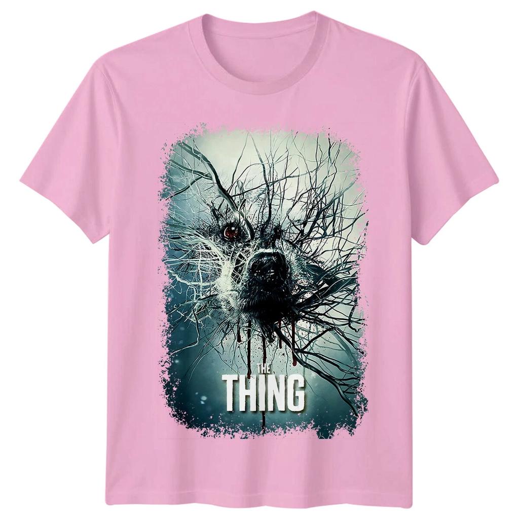 The Thing (1982) Movie Poster Inspiration T-shirt All Season Pure Cotton Fashion Suitable for Both Men and Women