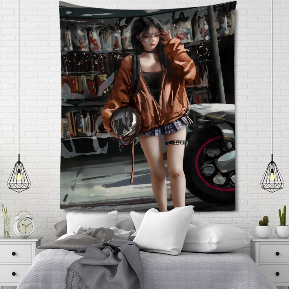 Anime Tapestry Room Decoration Home Decoration Sexy Anime Character Hanging Cloth Wall Decoration Living Room Decoration
