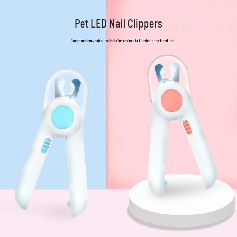 Coupe-ongles LED pour Animaux de Compagnie - Chats et Chiens - Mini Design Transfrontalier