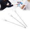 3Pcs Professional Nail Art Stirring Rod Spatula Set Stainless Steel Needle Stick Nail   Tools