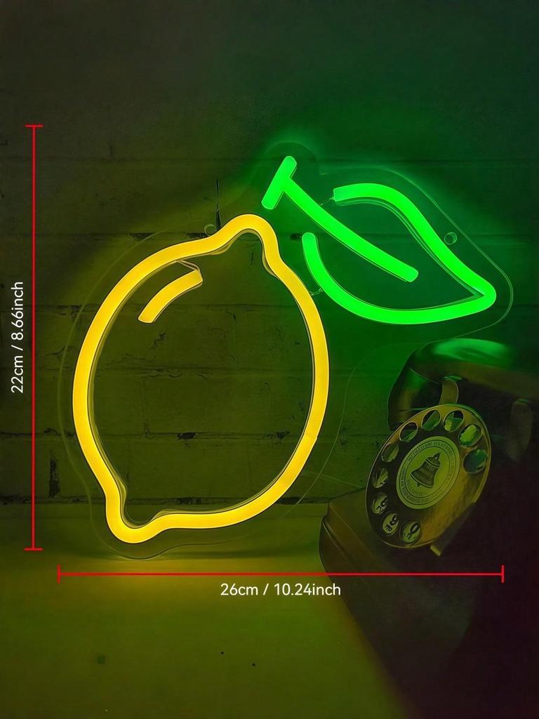 Multi-color LED Neon Light Signs: Transparent Acrylic Party Decor
