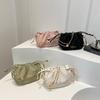 Stylish Korean Bucket Bag For Women Soft Textured Casual Crossbody Purse In Four Colors