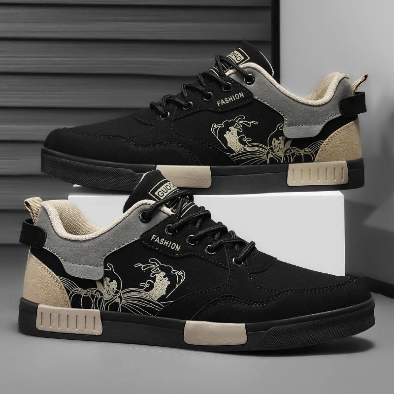 Men's Shoes New Summer Men's Low Cut Men's Sneakers Waterproof Anti Slip Comfortable Wear-resistant Oversized Casual Shoes