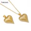 14K Gold Plated Brass Zircon Heart Charms Pendants For Jewelry Making,Charm For Jewelry,DIY Necklace Bracelets Accessories