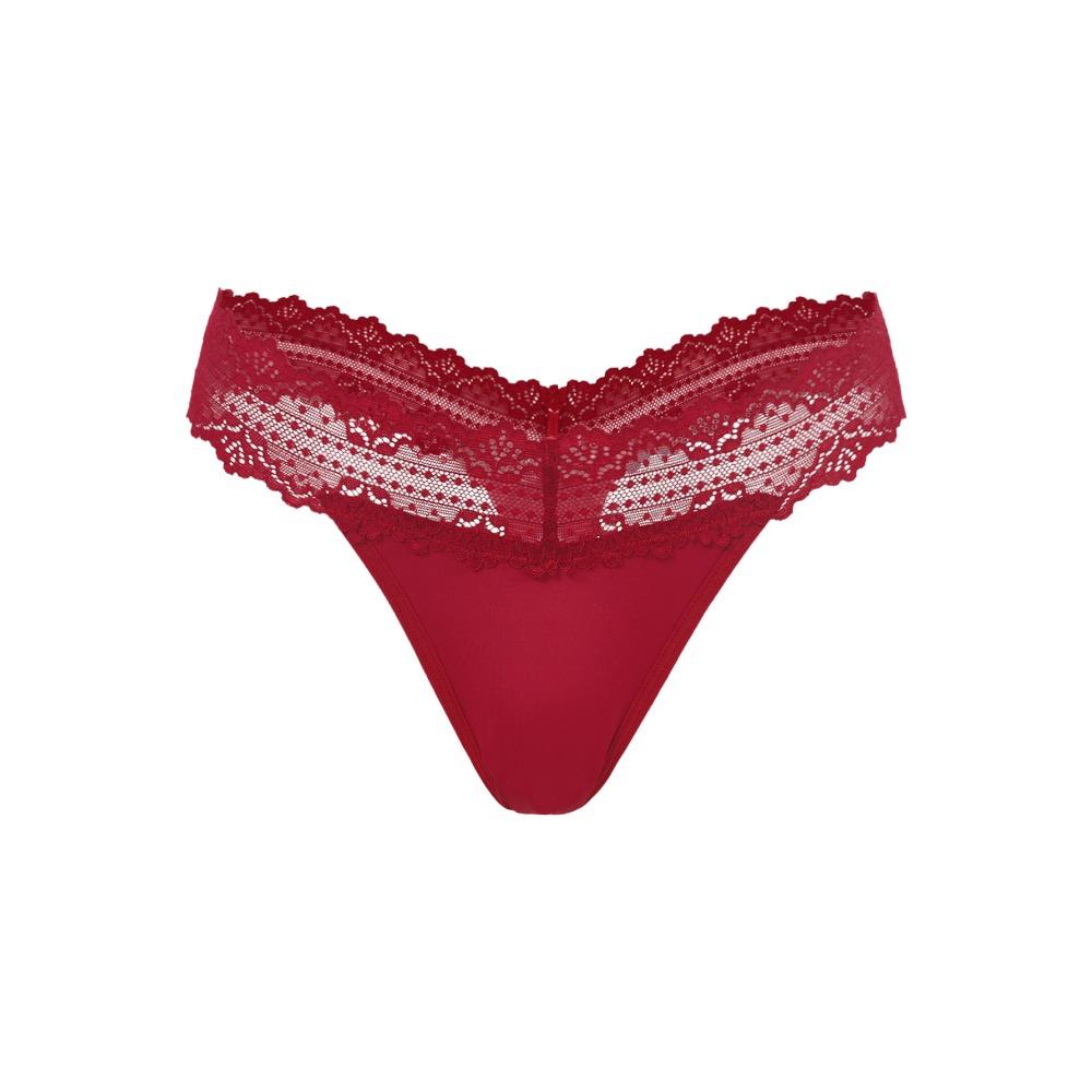 Chilot tanga european și american nou transfrontalier multicolor din dantelă pentru femei, special pentru comerț exterior, cu talie joasă, lenjerie intimă sexy pentru femei