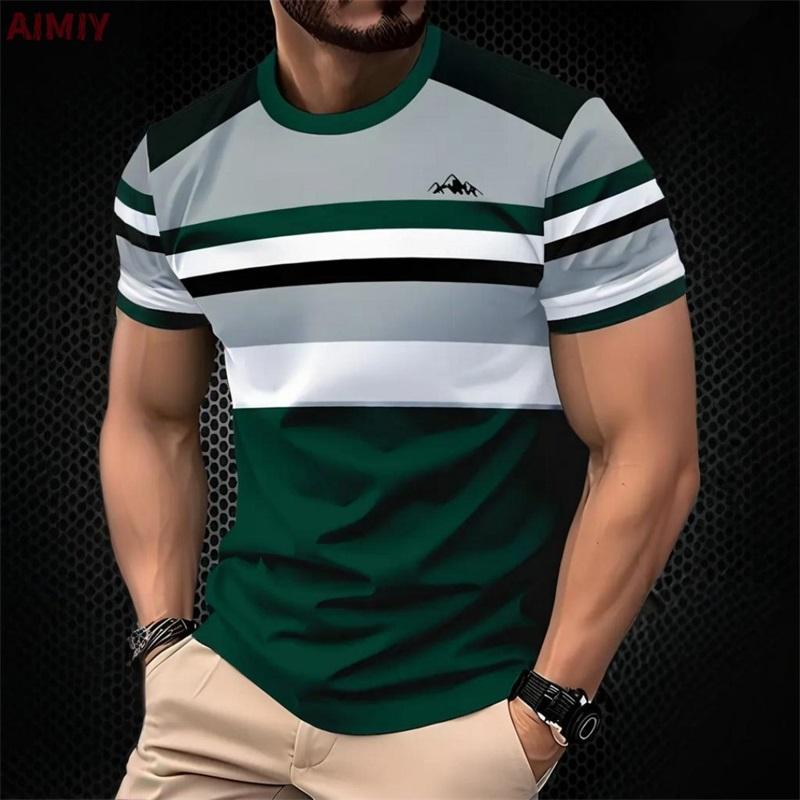 Crew Neck Short Sleeves Loose Simple Top Men s Versatile T-Shirts Men’s S