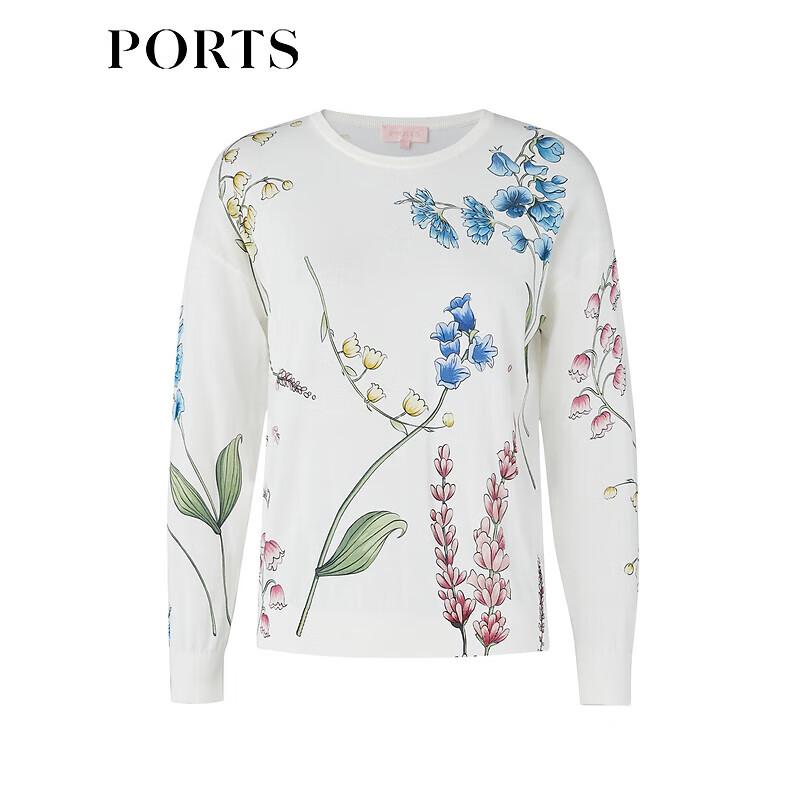 PORTS Women's Printed Pullover Sweatshirt