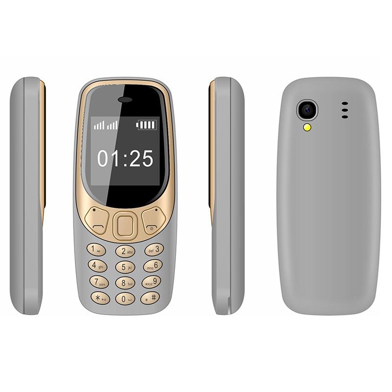 

Q3308 1,33-дюймовий міні-телефон із трьома SIM-картами в режимі очікування 2G Grey