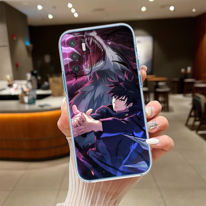 NH27 G-Gojo S-Satoru Transparent Phone Case for Samsung Galaxy A04 A04S A14 A23 A34 A54 M23 M33 M52 M53