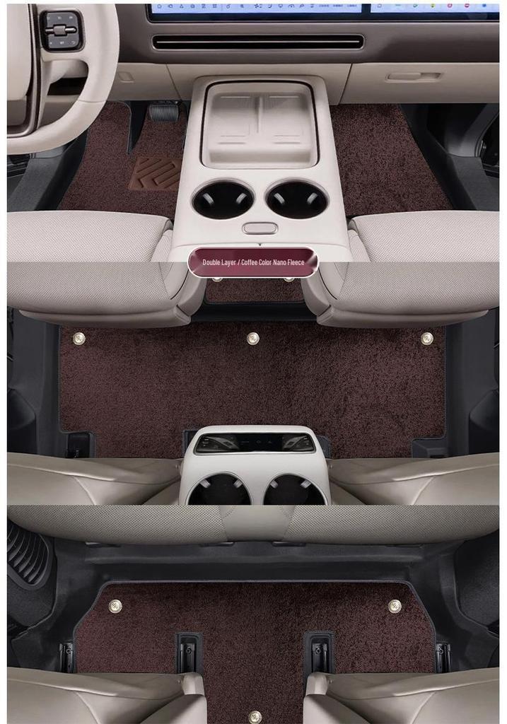 Full Coverage TPE Car Floor Mats for Ideal i8 - Interior Modification & Decoration Accessories