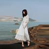 Elle Hollow Out Lace Design Short Sleeve Shirt Women shirts White EC50826