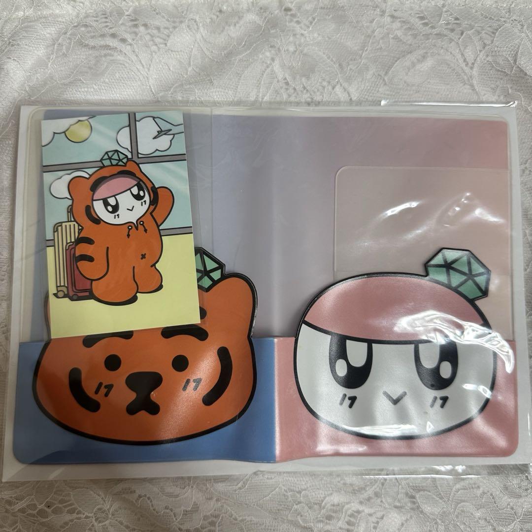 

[USED] SEVENTEEN Bonbonyi Musik Tiger Passport Case