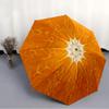 1 PC Automatic Folding Umbrella -Some fruitsPattern,Portable & Foldable Design with 8 Ribs,Christmas Birthday Gifts