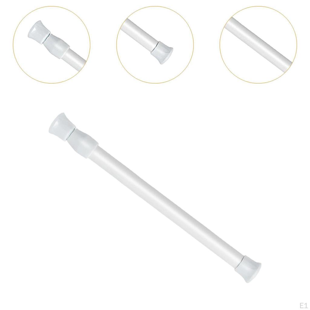 3Pcs Tension Curtain Rods Window Security Bar Premium, Multipurpose, Practical, Telescopic