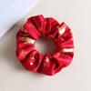 1/3/6Pcs Christmas Hair Ties Red White Velvet Hair Scrunchies Elastic Hair Band Ponytail Holder Glitter Sequins Snowflakes Hair Ropes