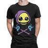 Men's Skeletaww And Crossbones He-Man T Shirts Masters Of The Universe Cotton Clothing Crewneck Tee Shirt 4XL 5XL T-Shirts