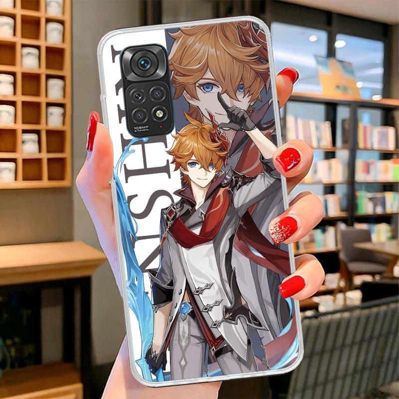 Genshin Impact Anime Cover Phone Case For Xiaomi Redmi Note 15 14 13 12 11 10 Pro Plus 14S 12S 11S 11T 11E 10S Soft Fundas Shell
