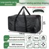 Waterproof 600D Oxford Cloth Camping Gear Storage Bag - Large Capacity for Chairs and Tents