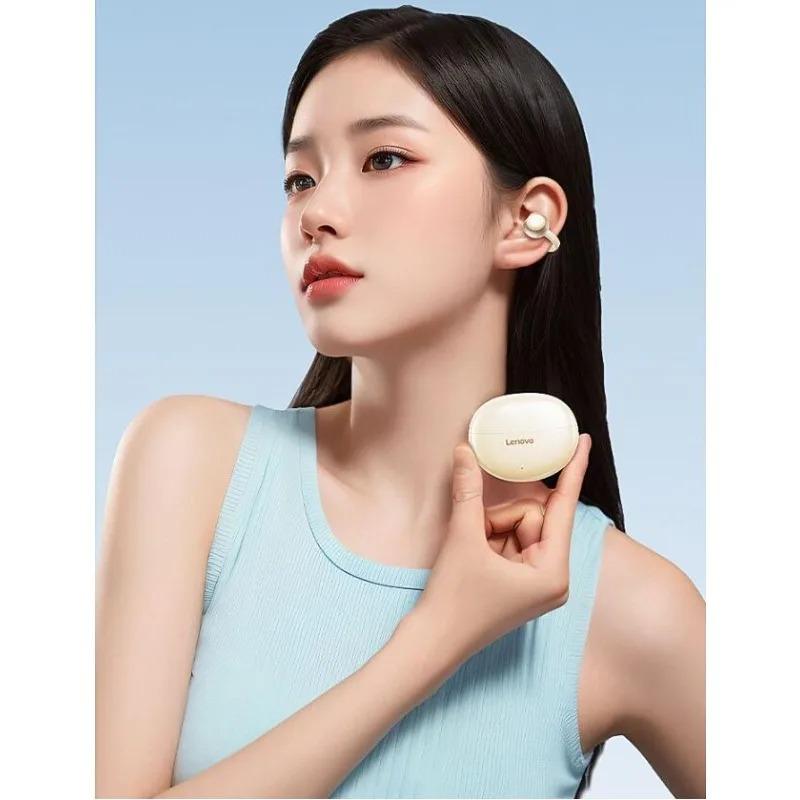 Original Lenovo TA410 Bone Conduction Wireless Earphones OWS 5.4 Bluetooth Headphones Stereo Music Call Noise Cancelling Earbuds