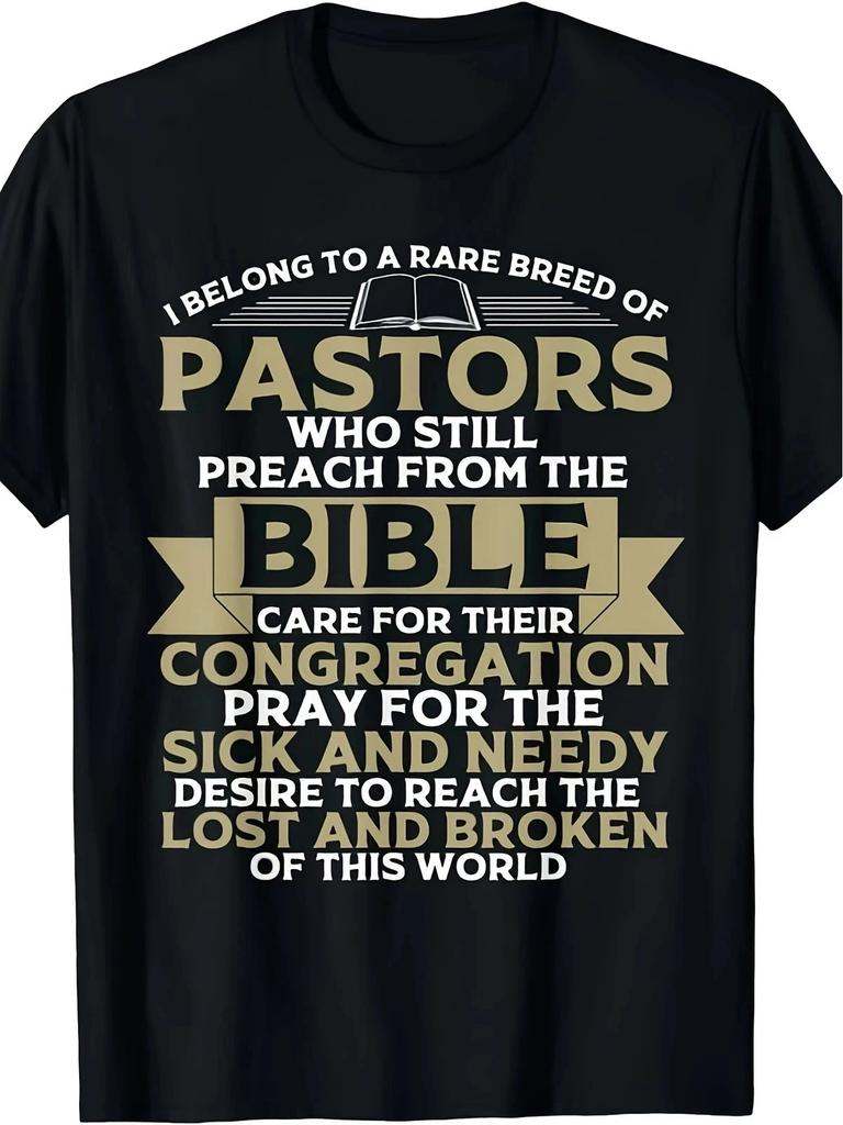 Funny Pastor Appreciation T Shirt Christian Preacher Gift Faith Humor Tee