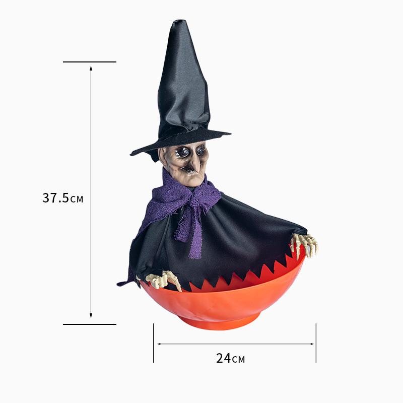Halloween Ghost Haunted House Decor With Motionsensing Light And Sound For Spooky Party Theme