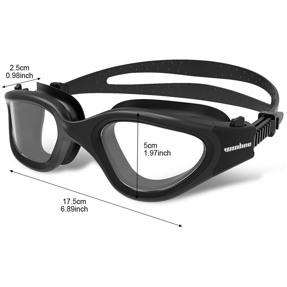 Win.max Polarized Swimming Goggles Mirror Coating Sport Swim Googles Anti-fog Waterproof PC Lens Colorful Adult Swimming Glasses