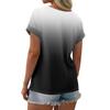 Women's T Shirt Tee Printed Short Sleeve Pocket Daily Weekend Fashion Basic Round Neck Regular Top