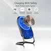 Magnetic Wireless Charger Stand Pad 30W Induction Fast Charging Station Holder for iPhone 16 15 14 Samsung S24 S23 Note Xiaomi