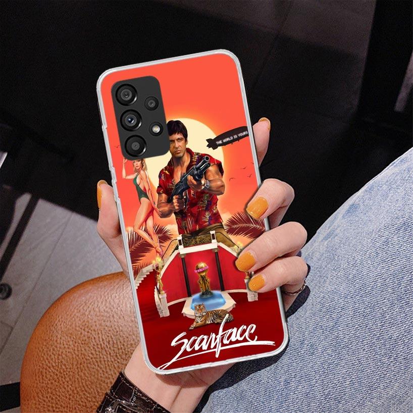 Scarface 1983 Film Al Pacino Movie Phone Case For Samsung Galaxy A17 A16 A15 A14 A13 A57 A56 A55 A54 A53 A37 A36 A35 A34 A33 A26