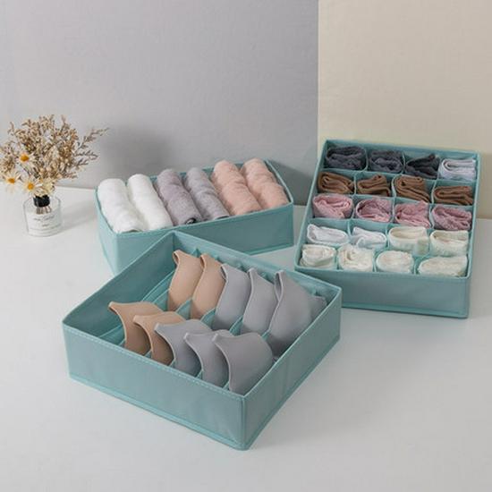 Stoffschubladen-Organizer-Box für Lingerie, Unterwäsche, BHs und Socken