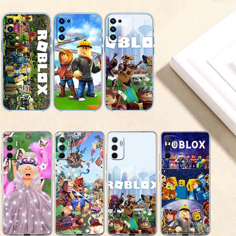IR21 R-Robloxs Case for Motorola E22S E7 G6 G7 G8 G9 Plus Power Play G10 G20 G04 E30 E40 E22 E20 E13 E15 G22 G23 G05 G75 G35 G55