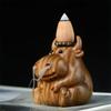 Sandelhout Bullish Backflow Wierookbrander Creatieve Houten Ornamenten Wierookbrander