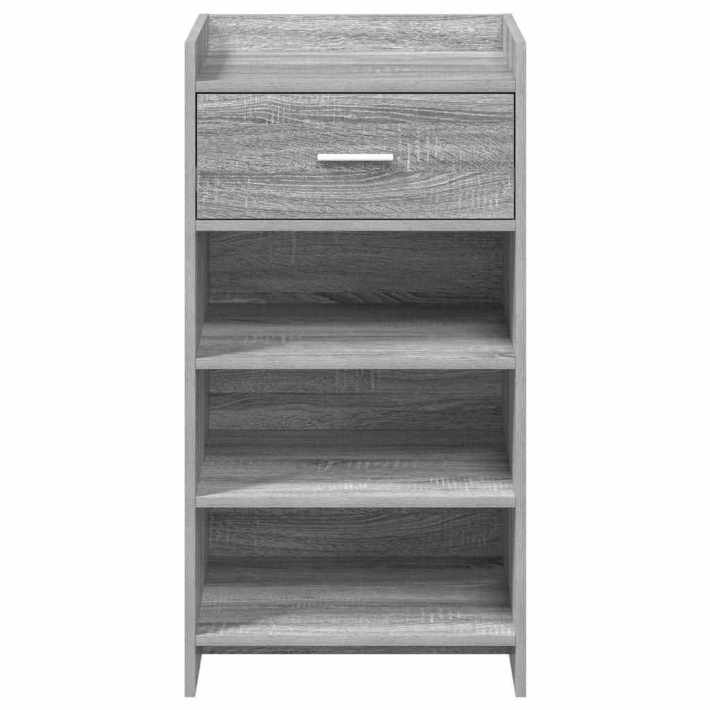 Shoe Cabinet Gray Sonoma 48 x 36 x 92 cm Particleboard