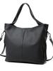Leather Tote Bag Women's New Fashion Large-capacity Handbag First Layer Cowhide Women's Messenger Bag Shoulder Bag