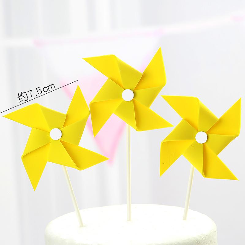 Rainbow Birthday Cake Toppers - Colorful Party Decorations & Dessert Table Accessories