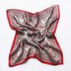 Small 100% Silk Bandannas Printed Square 53CM Kerchief Four Seasons Luxury Silk Scarves for Men