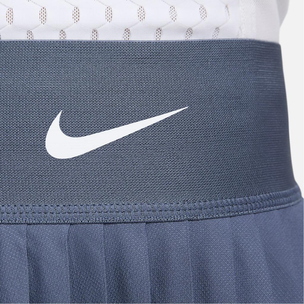 Nike Dámská tenisová sukně Court Dri-FIT Advantage Solid rychleschnoucí Phantom-Blue DR6850-491