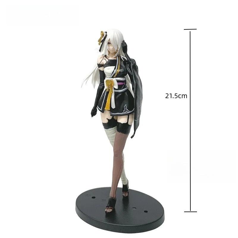 Yorha No.2 Type B Anime Girl Figure Ver1.1a Model A No.2 Kimono Action Figure Collection Modle Toy Boy'S Birthday Gift