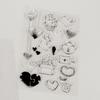 Cute Heart Stamps Cupcake Kids Craft Clear Stamps Scrapbook Album Embellishment
