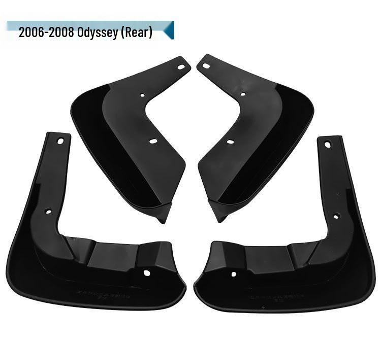 2006-2008 Honda Odyssey Exterior Soft Rubber Leather Mud Flaps