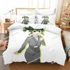 Juego de Ropa de Cama Impreso en 3D Anime Mi Senpai es Molesto Funda Nórdica Doble Twin Full Queen King Ropa de Cama para Adultos Niños Funda de Colcha